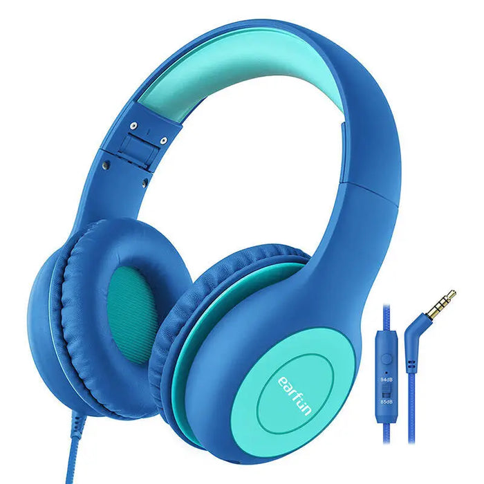 EarFun Kids K1 In-Ear Headphones (blue-green) - Wired<<<Headphones<<<Audio<<<InnproXML