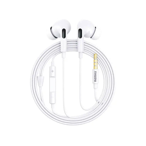 Earphones Remax RM-533 3.5 mini jack 1.2m (white) - Wired<<<Headphones<<<Audio<<<InnproXML