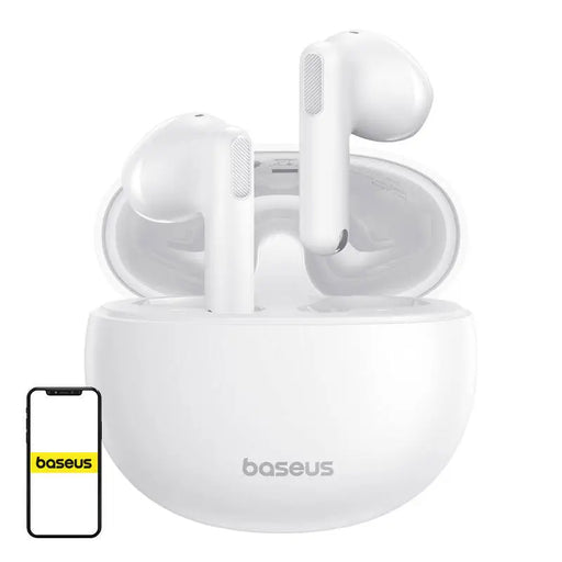 Earphones TWS Baseus Bowie E12 (white) - TWS<<<Wireless<<<Headphones<<<Audio<<<InnproXML