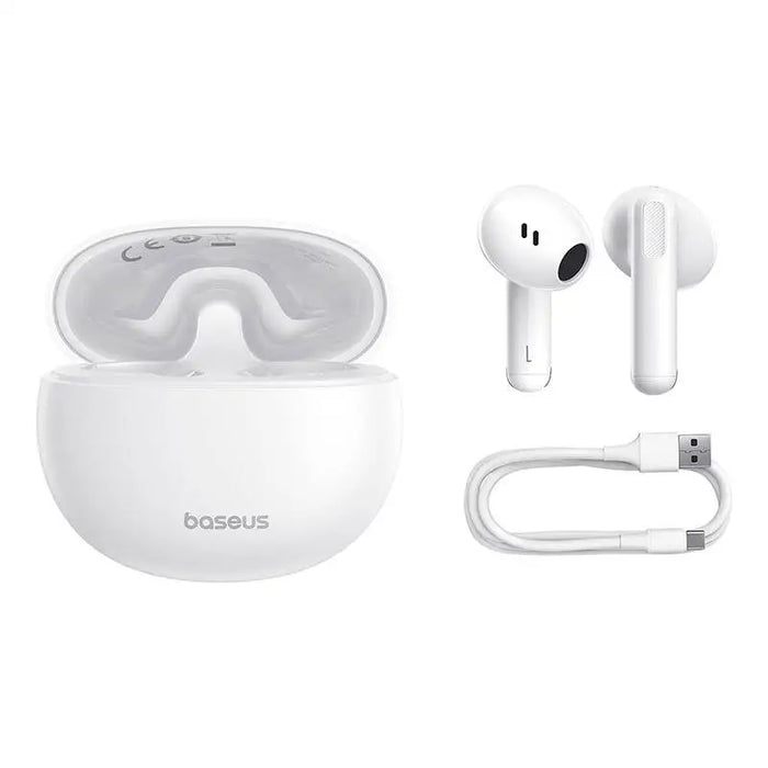 Earphones TWS Baseus Bowie E12 (white) - TWS<<<Wireless<<<Headphones<<<Audio<<<InnproXML
