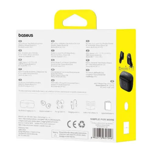 Earphones TWS Baseus Bowie E18 (black) - TWS<<<Wireless<<<Headphones<<<Audio<<<InnproXML&&&Headphones