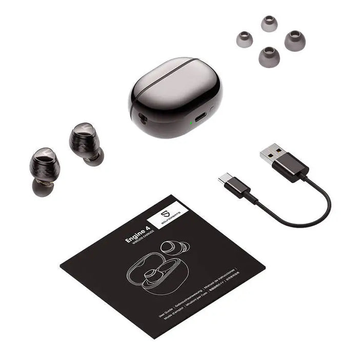 Earphones TWS Soundpeats Engine4 (Black) - TWS<<<Wireless<<<Headphones<<<Audio<<<InnproXML