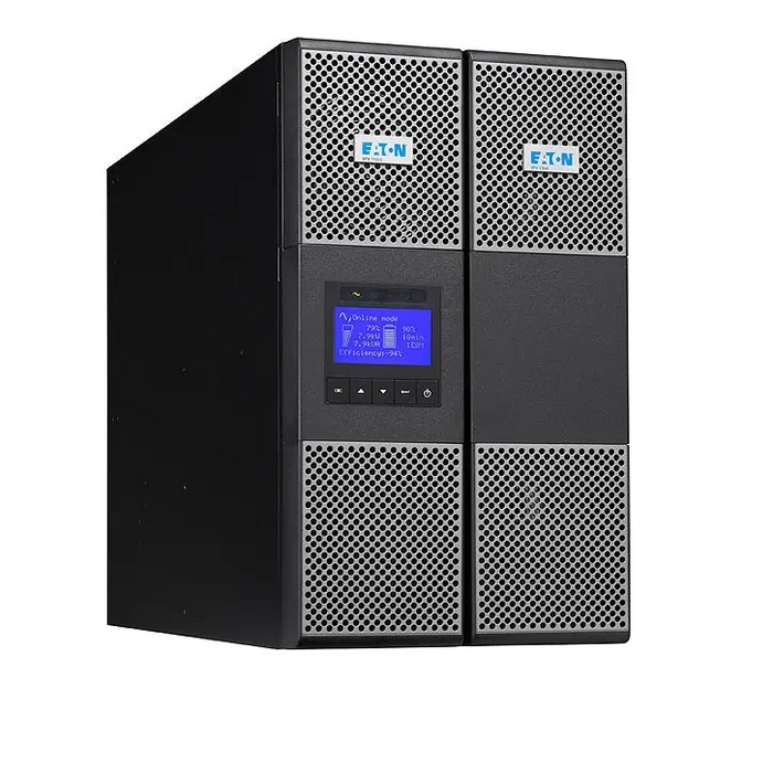 EATON 9PX 11000i RT6U Netpack Tower/Rack 6U Network Card contacts 3min Runtime 8700W - Online Rack