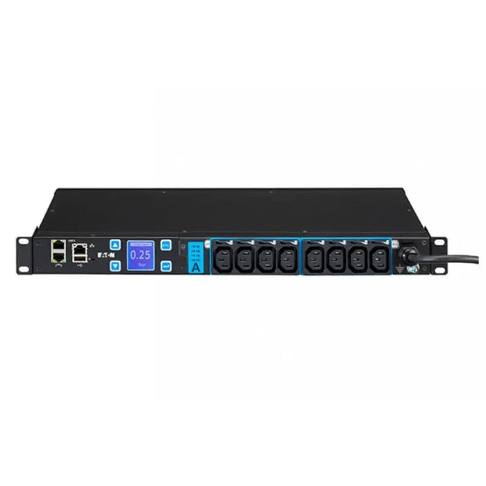 EATON EPDU MA 1U C20 16A 1P 8XC13 - PDU Управляеми<<<Електроразпределителни единици (PDU)<<<Сървър Сторидж и UPS<<<ALSO