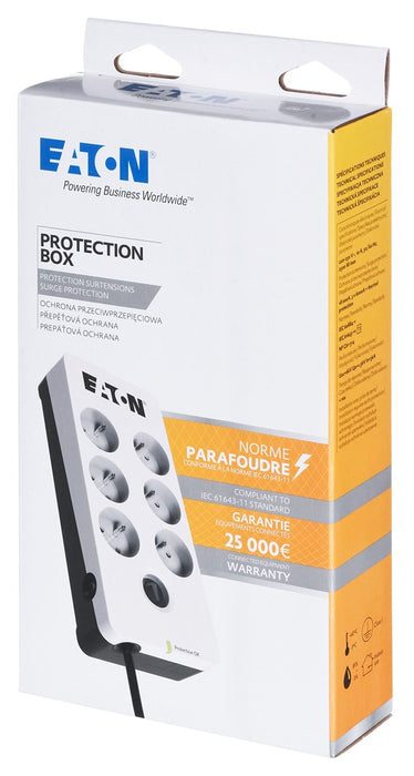 Eaton PB6F Protection Box 6 FR surge protection strip