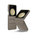 Eco-leather case for Samsung Galaxy Z Flip 5 - brown - Cell phone cases and covers<<<HurtelXML