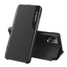 Eco Leather View Case Cover for Xiaomi Redmi Note 12 Pro / Poco X5 Pro 5G with Flip Stand Black - Cell phone cases