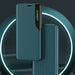 Eco Leather View Case elegant bookcase type case with kickstand for iPhone 13 mini blue - Cell phone cases