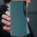 Eco Leather View Case elegant bookcase type case with kickstand for Xiaomi Poco M3 / Xiaomi Redmi 9T black - Cell phone