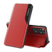 Eco Leather View Case Elegant Flip Cover Stand Function Xiaomi Redmi Note 11 Pro + 5G / 11 Pro 5G / 11 Pro Red - Cell