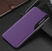 Eco Leather View Case Elegant Flip Cover Case with Stand Function Xiaomi Redmi K40 Pro + K40 Pro / K40 / Poco F3 Purple