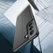 Eco Leather View Case elegant case with a flip cover and stand function for Samsung Galaxy S22 + (S22 Plus) black