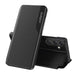 Eco Leather View Case elegant case with flap and stand function for Samsung Galaxy A26 - black - Cell phone cases