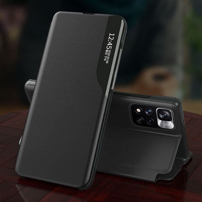 Eco Leather View Case elegant case with flip cover and stand function Xiaomi Redmi Note 11 Pro+ 5G (China) / 11 Pro 5G
