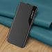 Eco Leather View Case case for Samsung Galaxy S23+ with a flip stand black - Cell phone cases and covers<<<HurtelXML