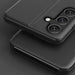 Eco Leather View Case for Samsung Galaxy S25 with Flip Stand - Black - Cell phone cases and covers<<<HurtelXML