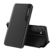 Eco Leather View Case for Samsung Galaxy S25+ with Flip Stand - Black - Cell phone cases and covers<<<HurtelXML