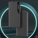 Eco Leather View Case for Samsung Galaxy S25 with Flip Stand - Black - Cell phone cases and covers<<<HurtelXML