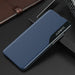 Eco Leather View Case for Samsung Galaxy S25 with Flip Stand - Blue - Cell phone cases and covers<<<HurtelXML