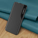 Eco Leather View Case for Samsung S24 Ultra with flap - black - Cell phone cases and covers<<<HurtelXML