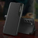 Eco Leather View Case for Samsung S24+ with flap - black - Cell phone cases and covers<<<HurtelXML