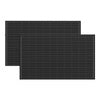 Photovoltaic panel set 2x EcoFlow 100W (rigid structure)