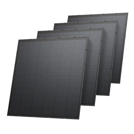 Set of 2x EcoFlow 250W photovoltaic panel Rigid design
