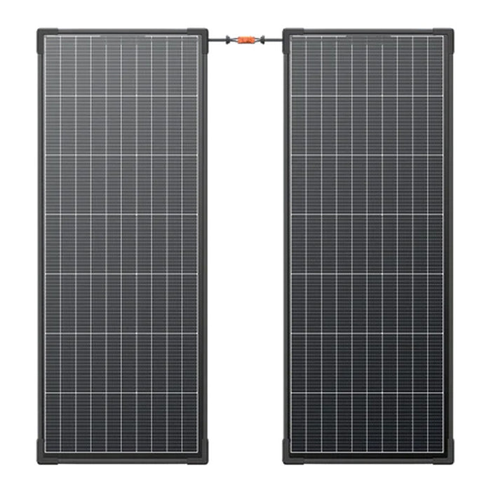 Set of 2x EcoFlow 130W photovoltaic panel (rigid construction)