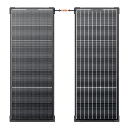 Set of 2x EcoFlow 130W photovoltaic panel (rigid construction)