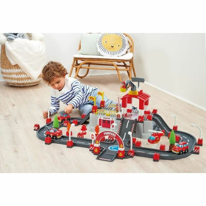 Track with Ramps Bomberos Ecoiffier 1349