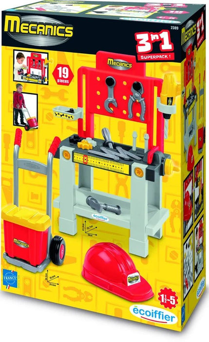Set of tools for children Ecoiffier 19 Pieces