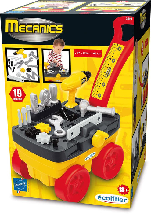 Tool Set Ecoiffier 19 Pieces