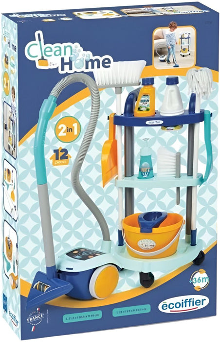 Cleaning Trolley with Accessories Ecoiffier 2774