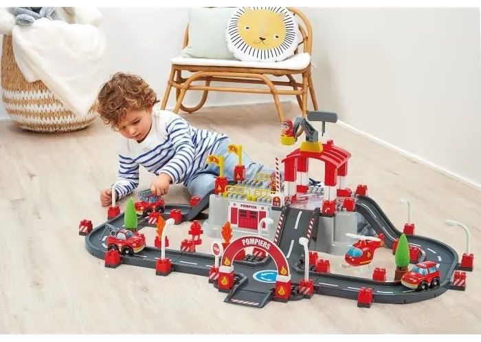 Track with Ramps Bomberos Ecoiffier 1349