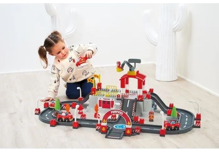 Track with Ramps Bomberos Ecoiffier 1349