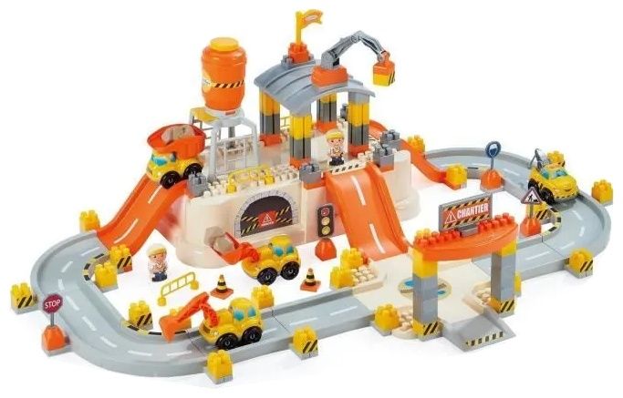 Track with Ramps Obras Ecoiffier 1350