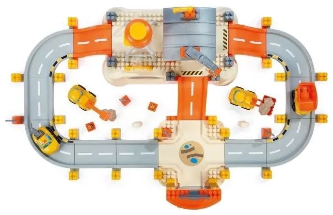 Track with Ramps Obras Ecoiffier 1350