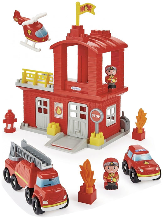 Construction set Ecoiffier Fire Station