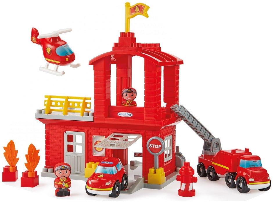 Construction set Ecoiffier Fire Station
