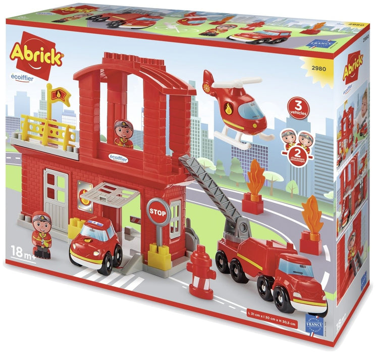 Construction set Ecoiffier Fire Station