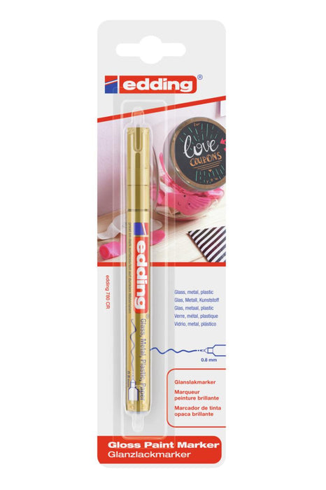 LACQUER MARKER GOLD EDDING
