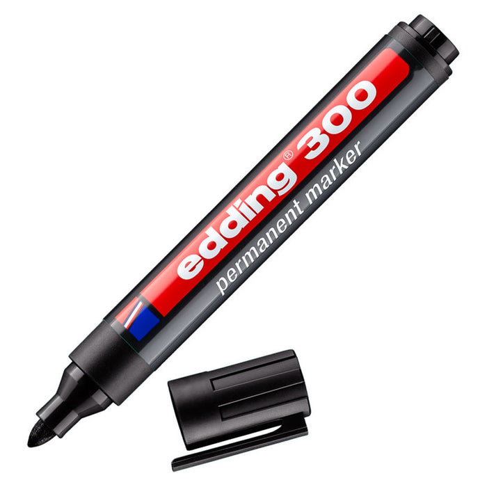 PERMANENT MARKER BLACK 300/1 EDDING