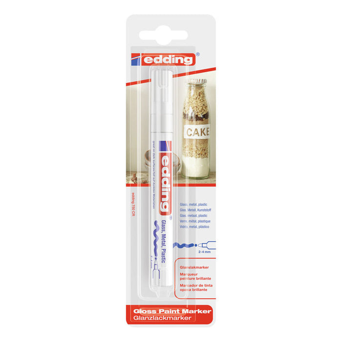 LACQUER MARKER WHITE EDDING