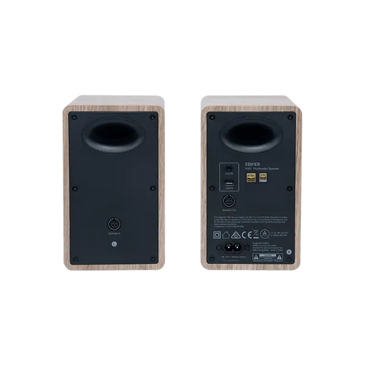 Edifier Compact Tabletop Speakers 2.0 M60 Classic Oak - Високоговорители<<<Мултимедия<<<MediaTrade