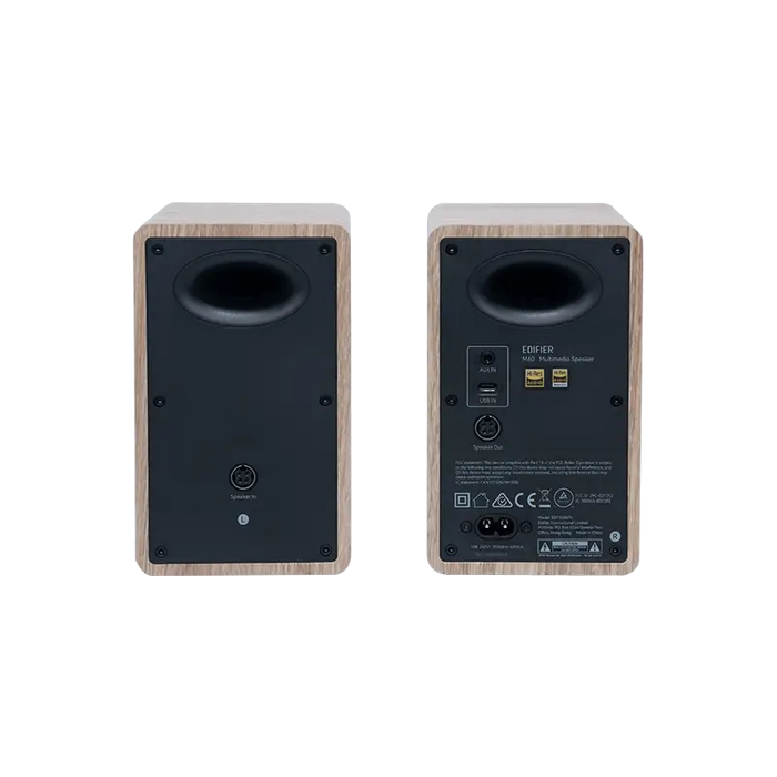 Edifier Compact Tabletop Speakers 2.0 M60 Classic Oak - Високоговорители<<<Мултимедия<<<MediaTrade