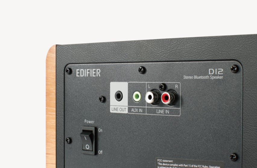 Edifier Stereo Speaker D12 Brown
