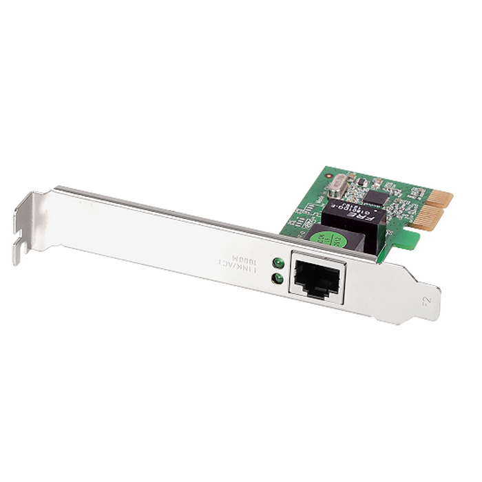Network card EDIMAX EN-9260TX-E, PCI-ex, 10/100/1000 Gigabit Ethernet, low profile