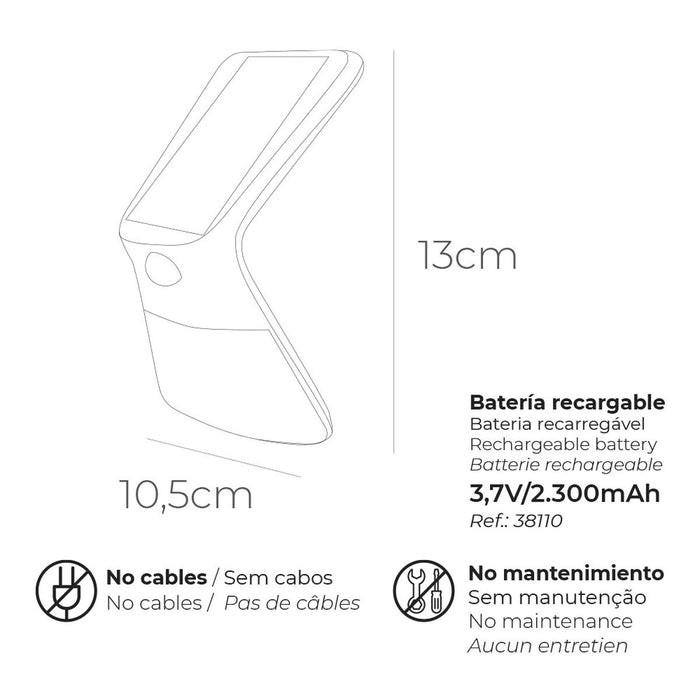 Lamp Shade EDM 31842 Black polypropylene