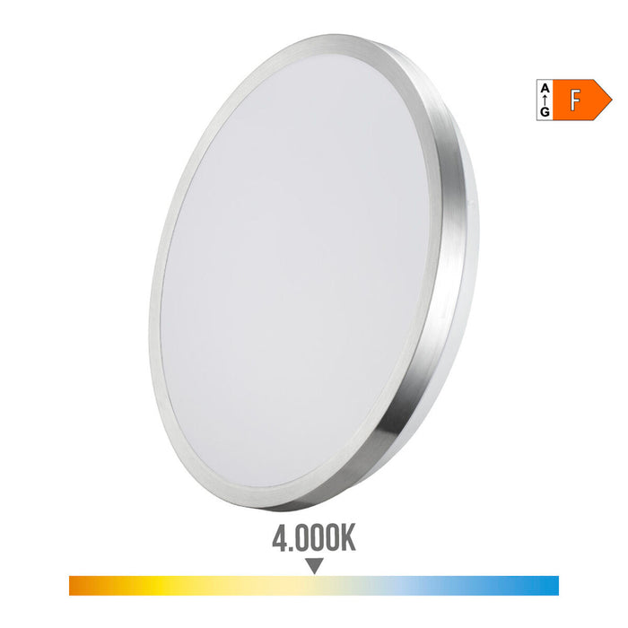 LED Flush-fitting Ceiling Light Wall Light EDM 32566 F 12 W (4000 K)