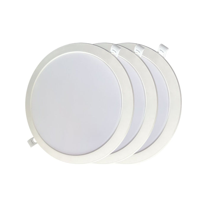 LED Downlight EDM 31567 F 18 W 1820 Lm 3 Units (6400 K)